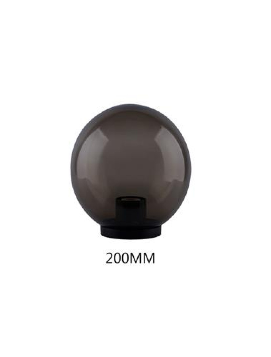 Felinar de grădină PMMA SG-250-B Smoky Gray LuminaLED