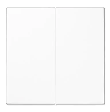 Двойная клавиша выключателя, белая, LS995WW