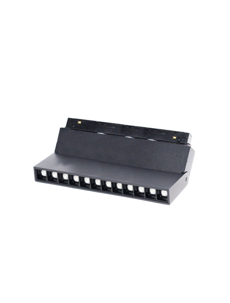 * Proiector LED pe șină HL-TRL039 negru 24W LED 48V Elmos