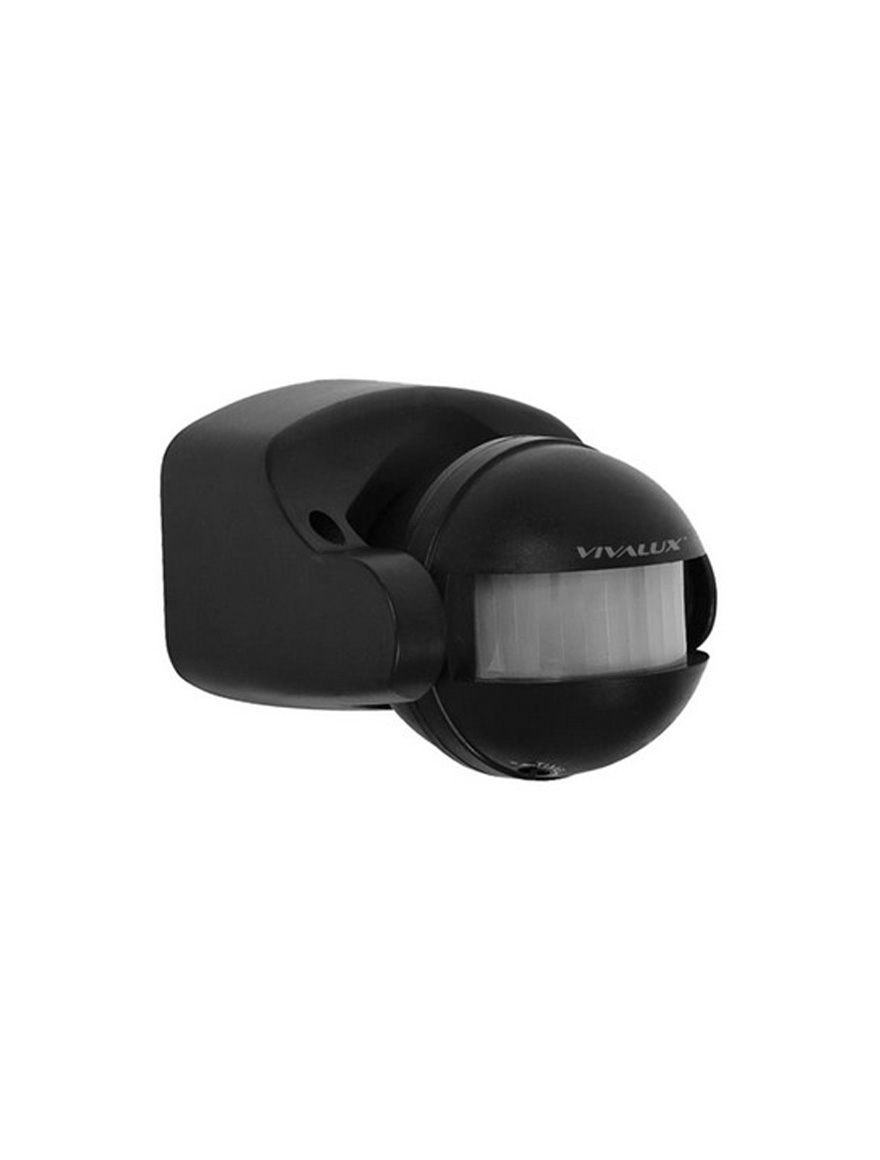 Датчик движения Vivalux FLEX SR18-B, 180°, черный, IP44