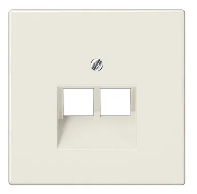 Крышка для двойной компьютерной розетки, бежевая LS969-2UA