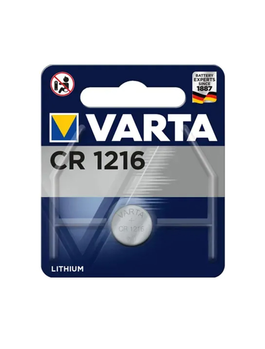 Литиевые батарейки VARTA CR1216, 1 шт.