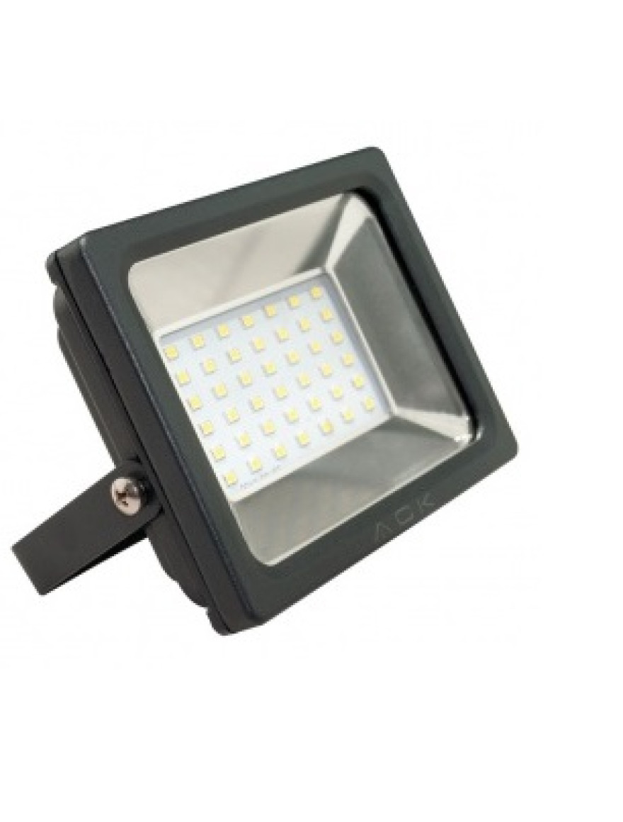 * XT61-03032 Proiector LED  ACK 30W IP65 6500K grey