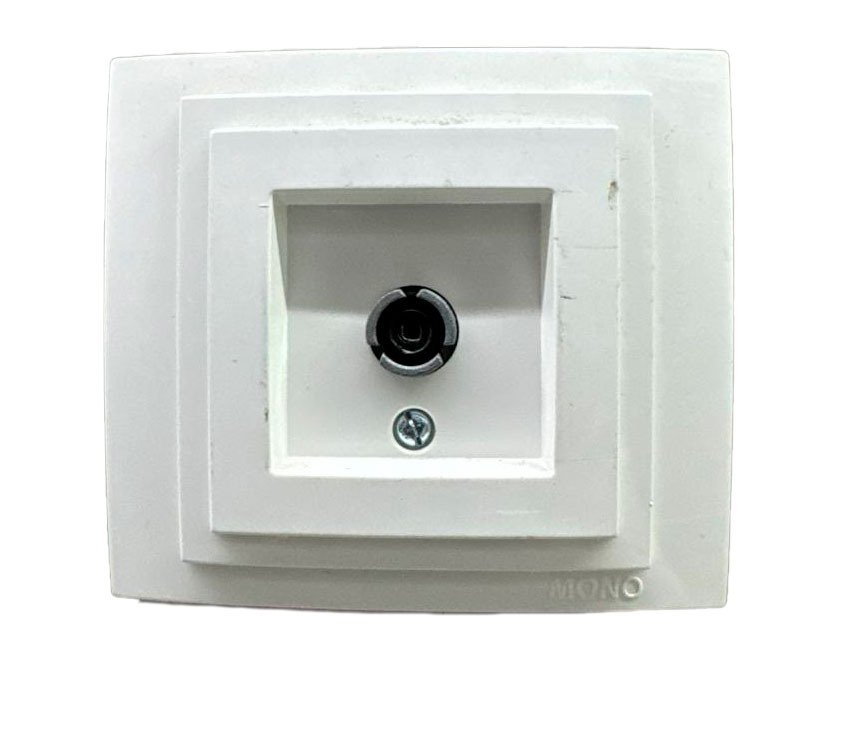 Priză TV fildeș Larissa Mono