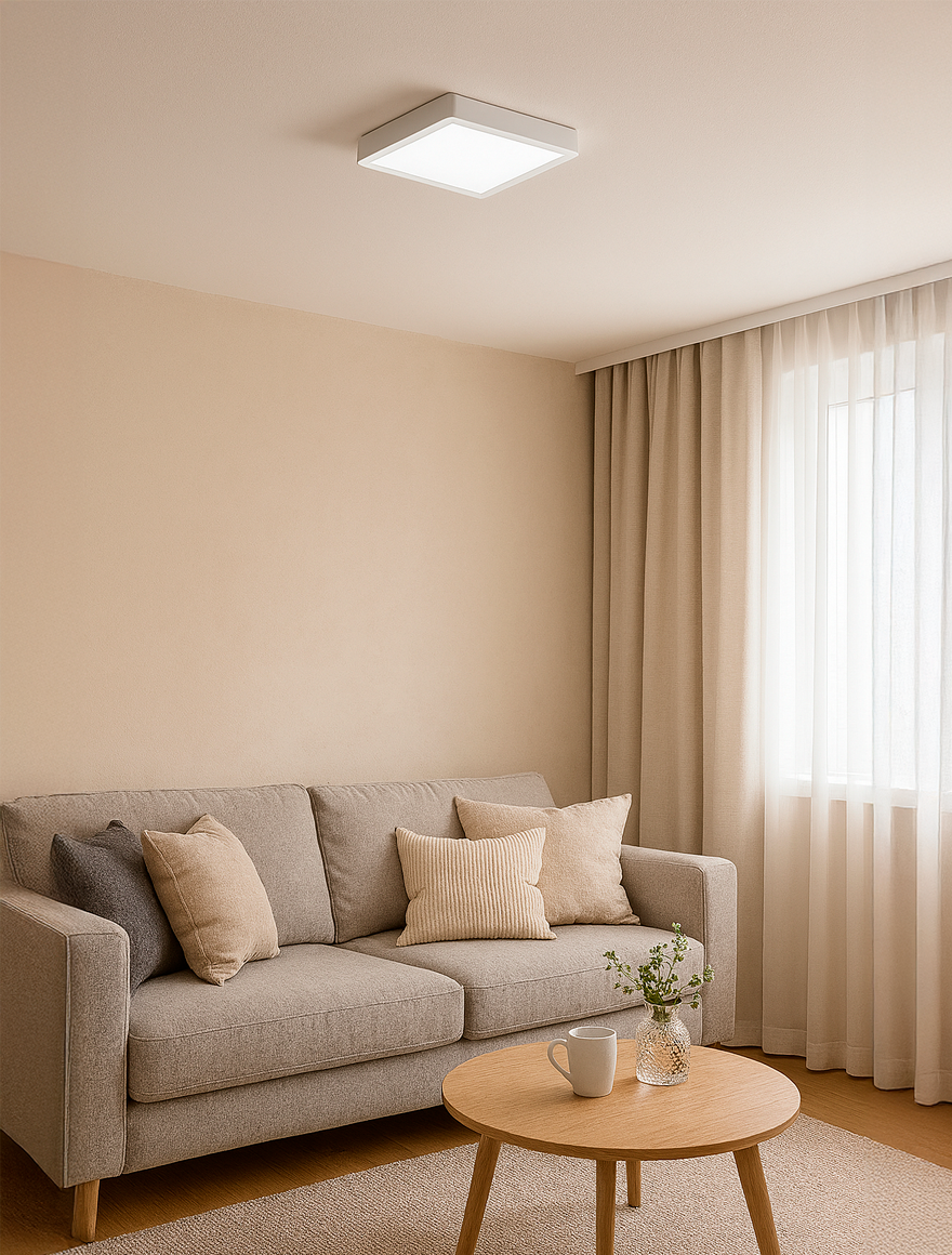 Spot LED MA4 pătrat universal 10W 7000K Luminaled