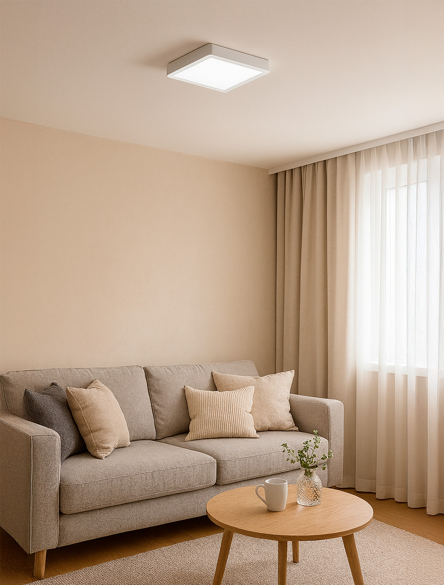 Светильник светодиодный универсальный MA4 квадратный 10W 7000K Luminaled