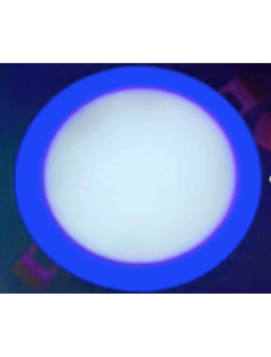 Spot LED FWD-3 rotund încorporat, 18+18W 3culori Luminaled