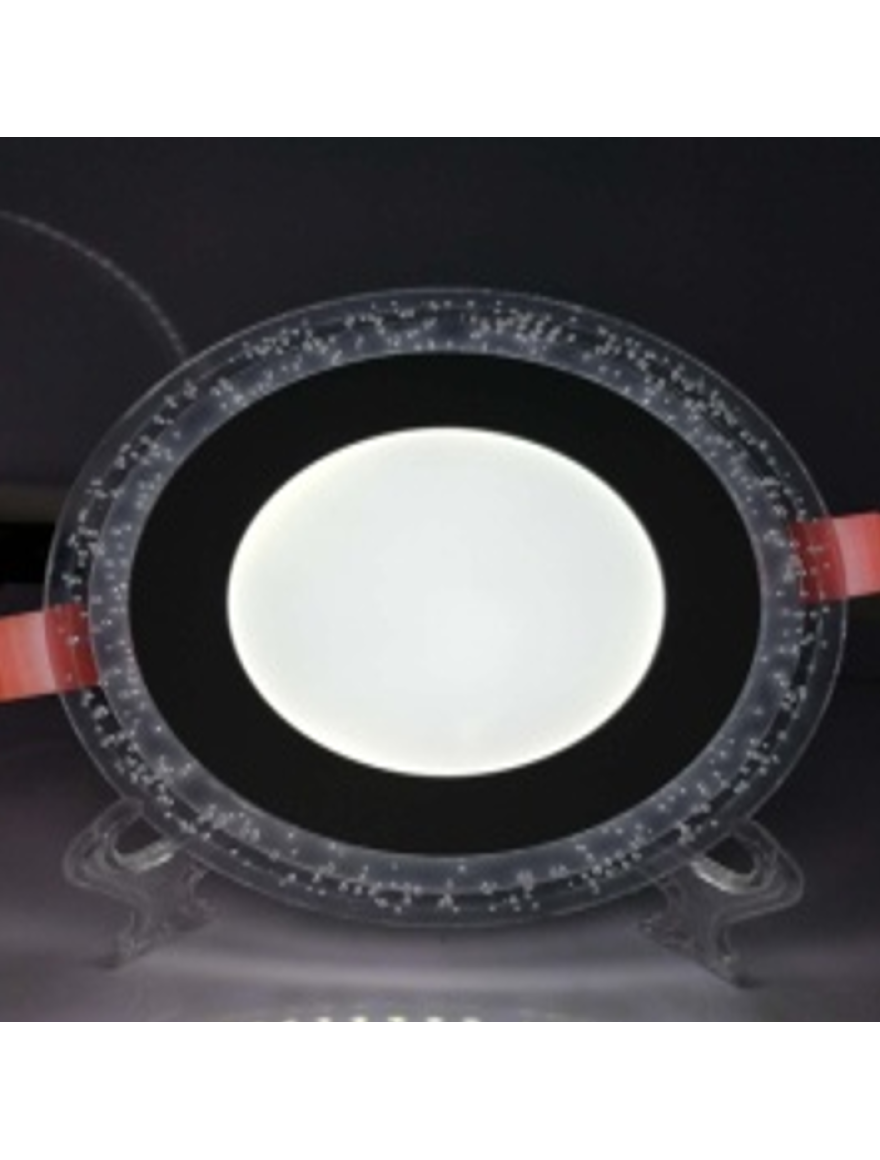 Spot LED DPL2 rotund încorporat 3+3W WHITE+BLUE Luminaled