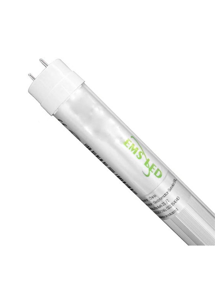 Стеклянная светодиодная трубка 9-10 Вт (60 см) 6500K EMS (30b/c)