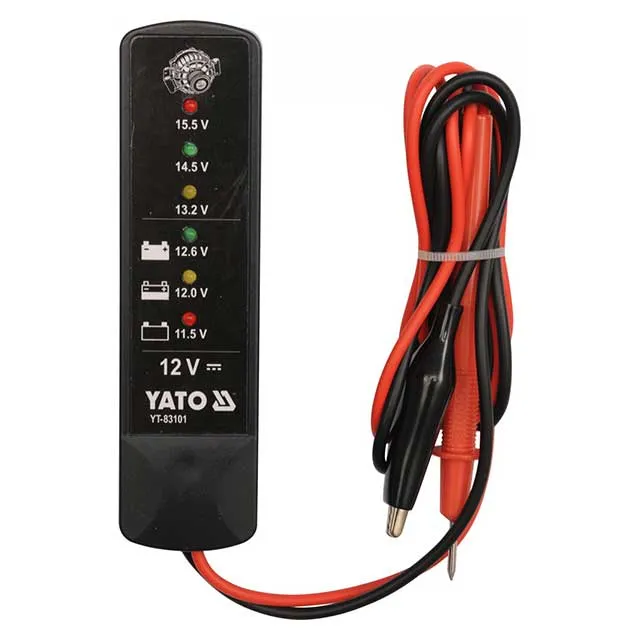 Tester digital acumulator 12V YATO