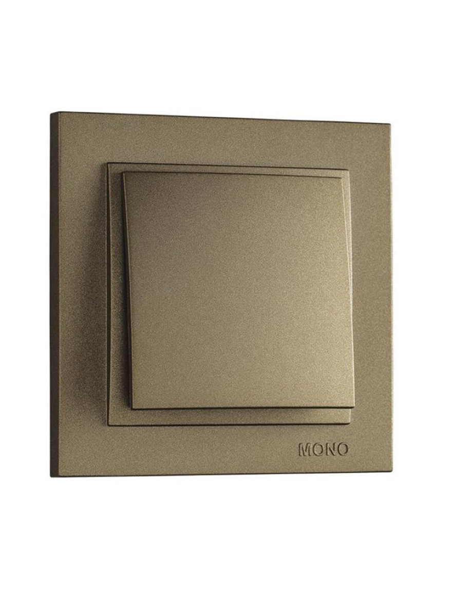 * Întrerupător 1cl. bronz Despina Mono 10buc.