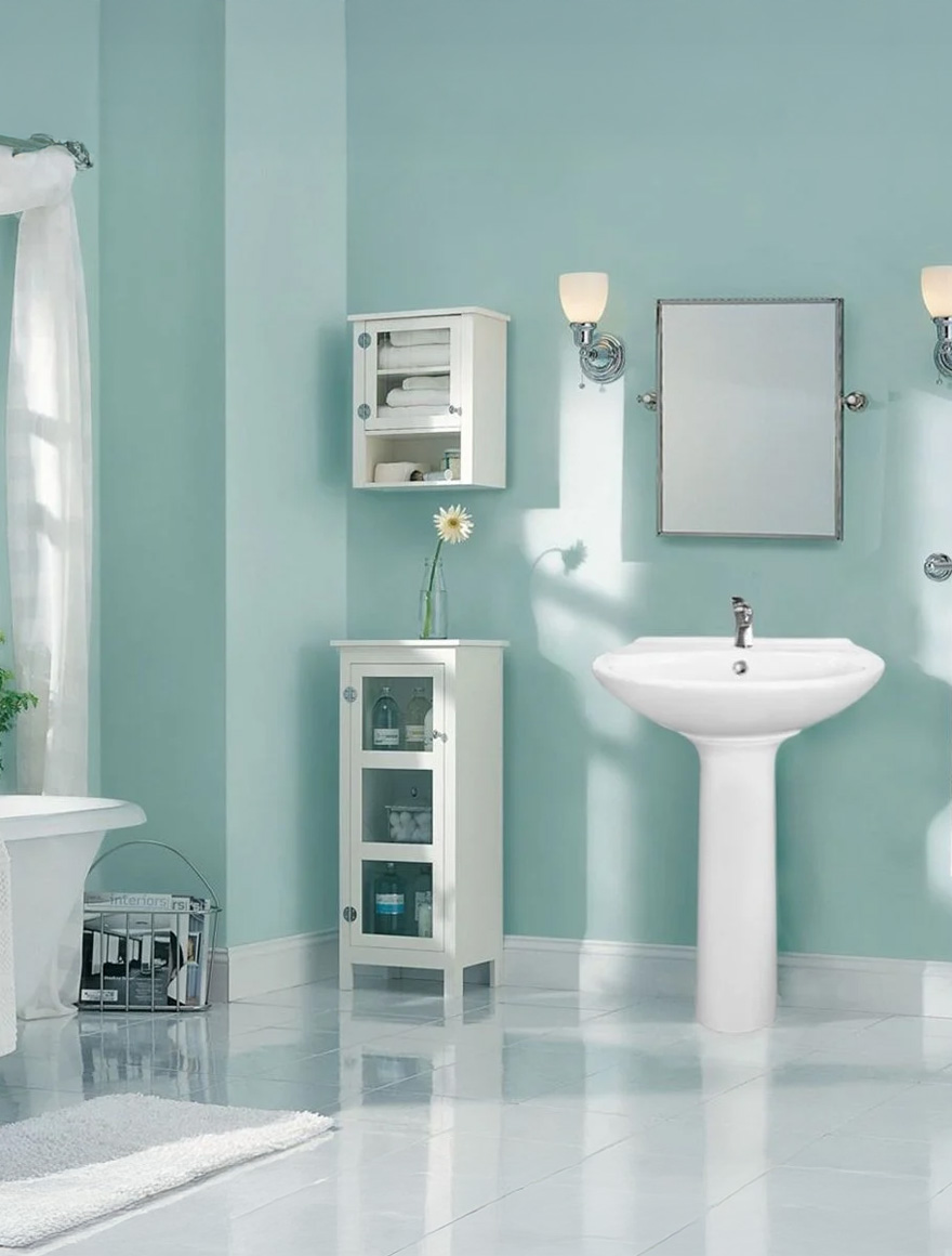 Умывальник на пьедестале Likya 45см 10451+60402