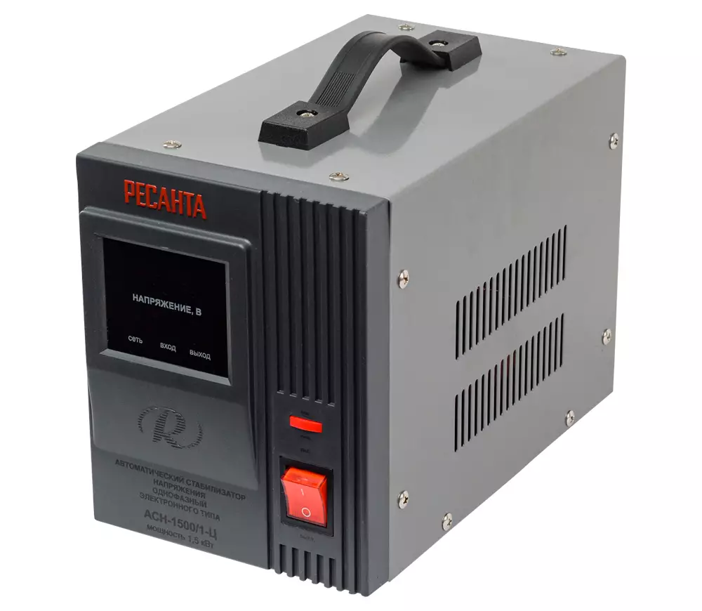 Стабилизатор напряжения РЕСАНТА АЧ-1500/1-Ц 1500 Вт 220 В