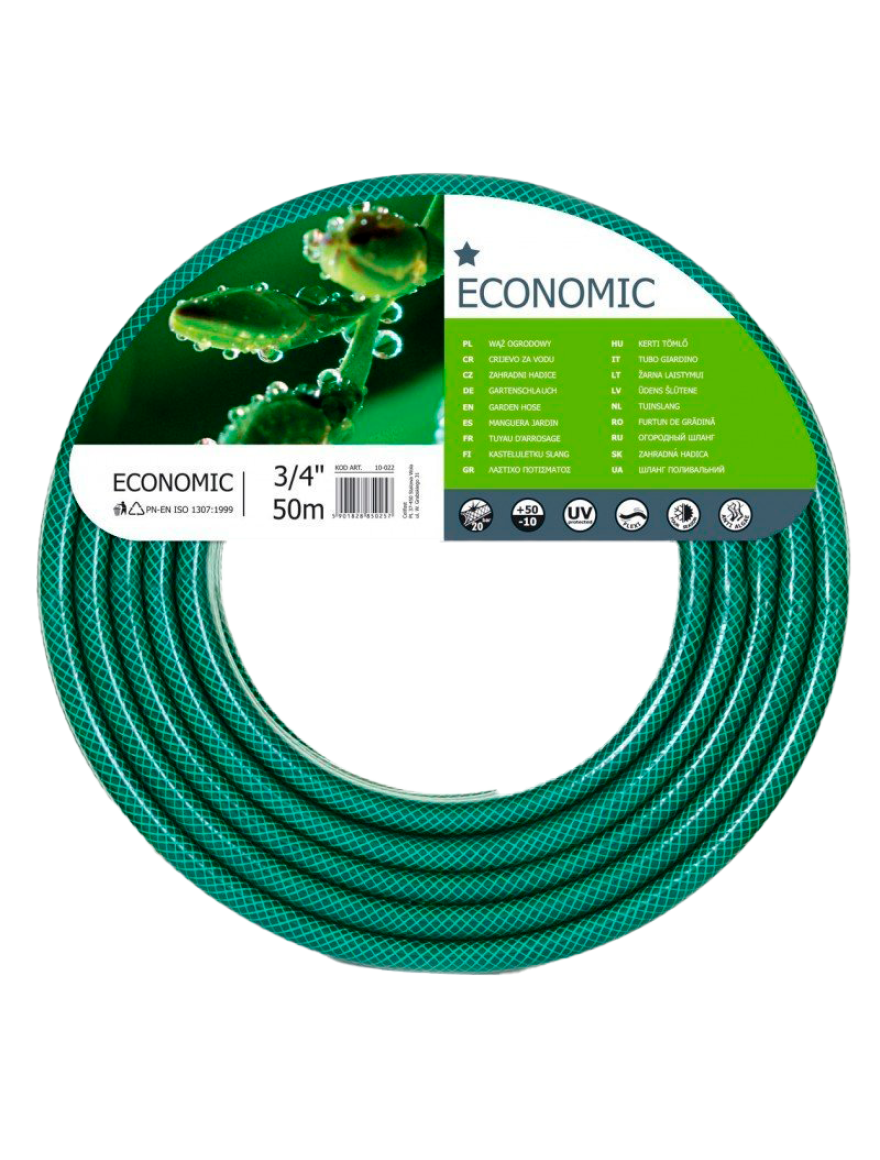 **Furtun de gradina ECONOMIC 3/4" 19mm 50m