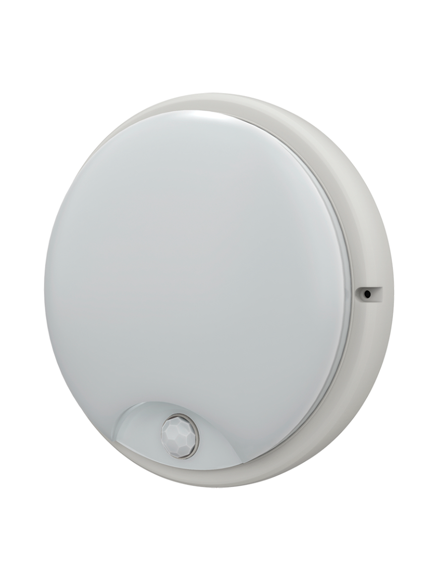 Spot LED Aplicat rotund senzor DPO 4100D 12W IP54 4000K alb IEK