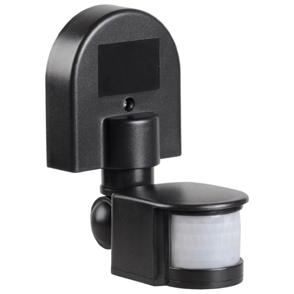 Датчик движения DD 008 черный, 180°, IP44, IEK