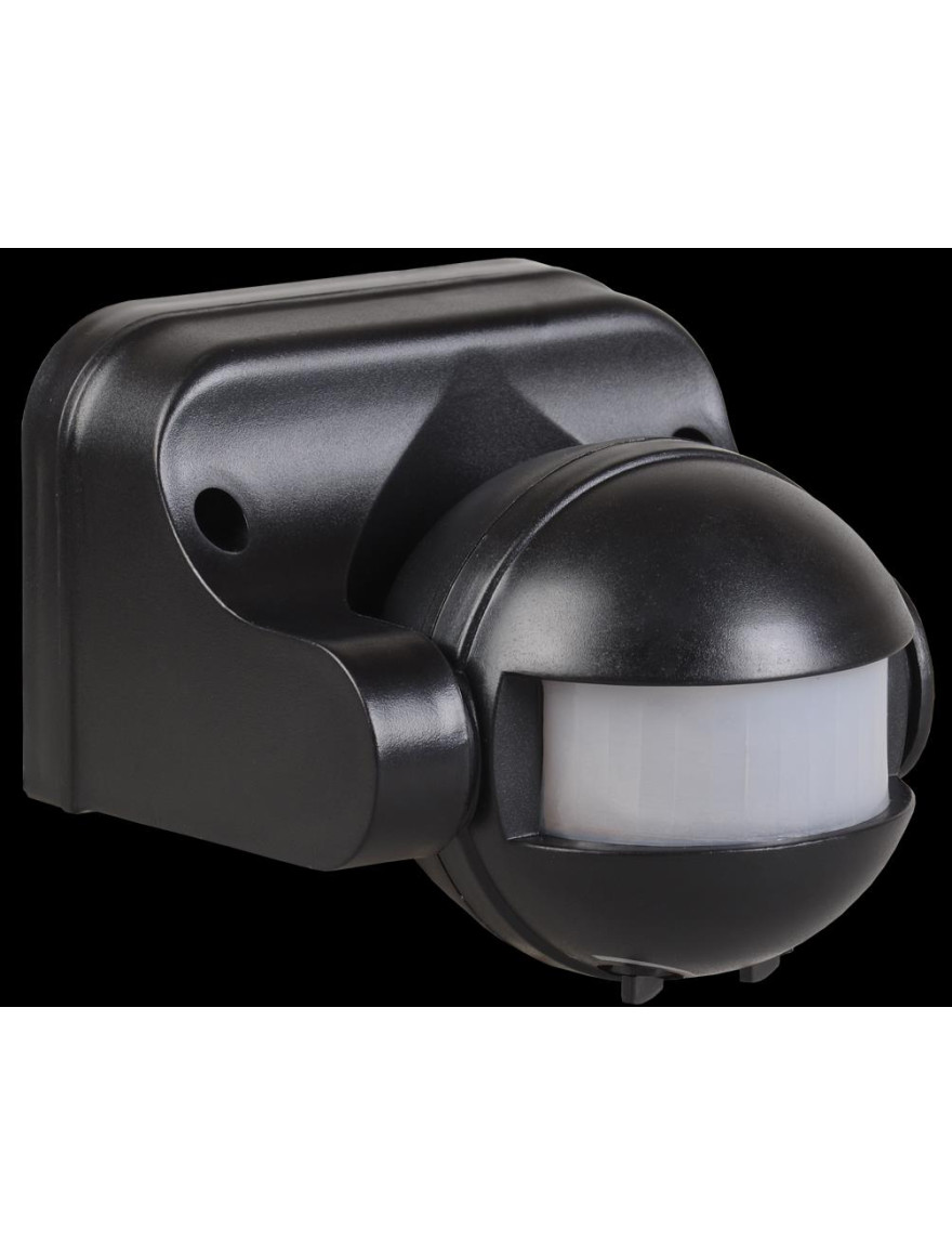 Senzor mișcare  DD 009 negru,180°,IP44, IEK