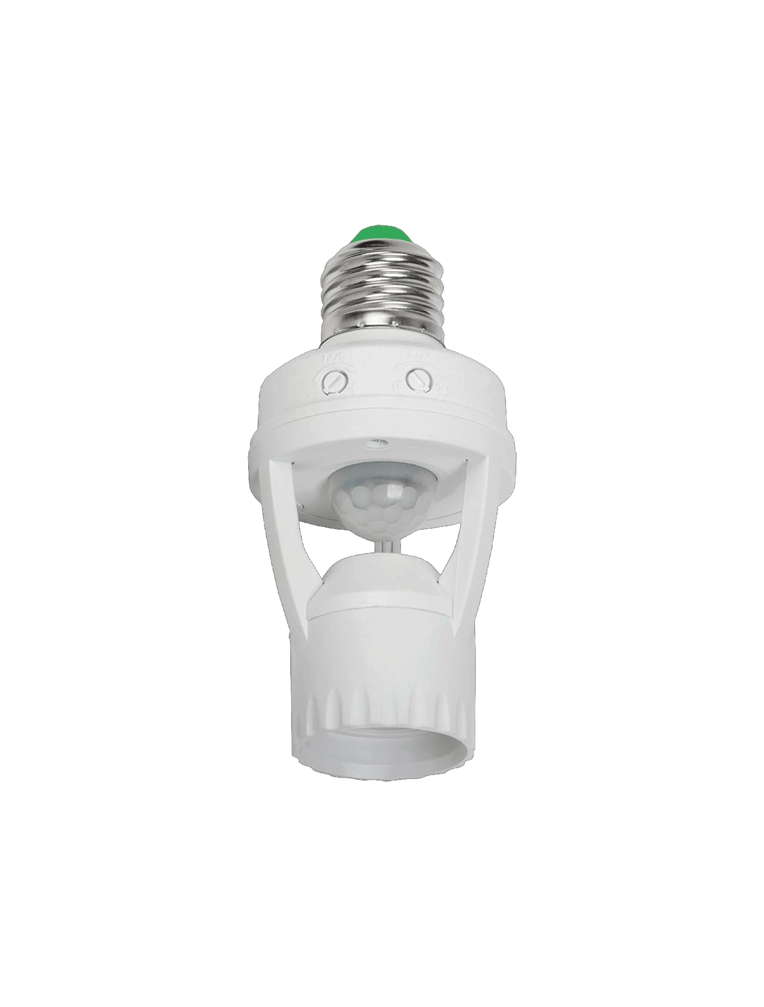 Датчик движения DD 045 белый, E27, 360°, IP20 IEK