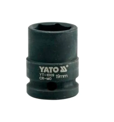 *Cheie tubulară hexagonală de impact 1/2" 19mm Yato