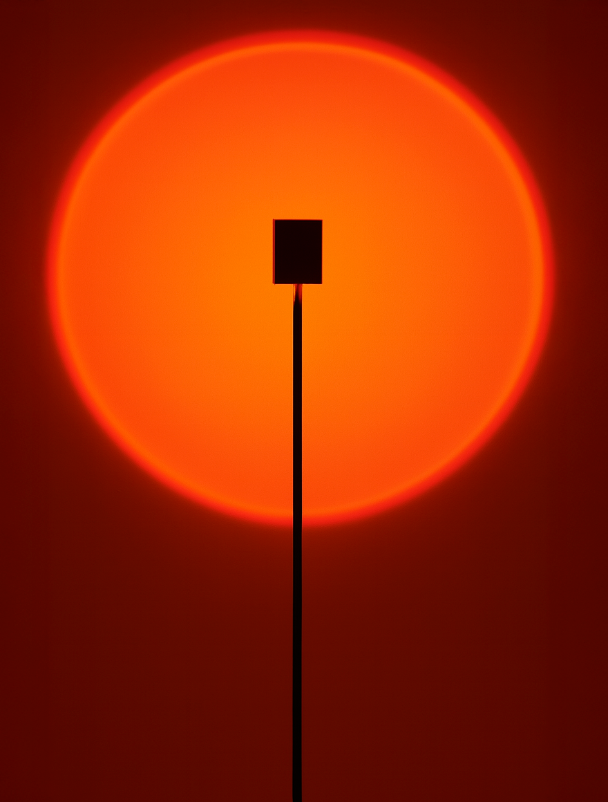 Lampadar SG-1068-G 15*15*180cm,Red Color LuminaLED