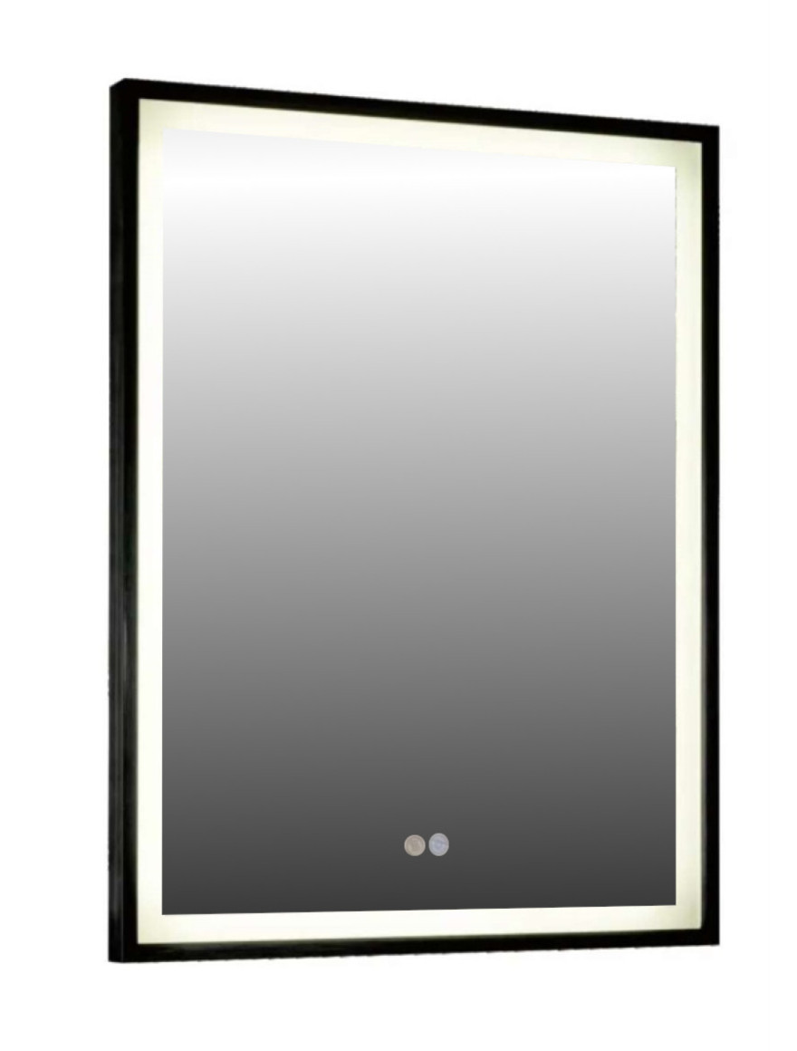 6117/12080 Oglindă LED touch 3chrom non-polar dim,Black,120x80  LuminaLED