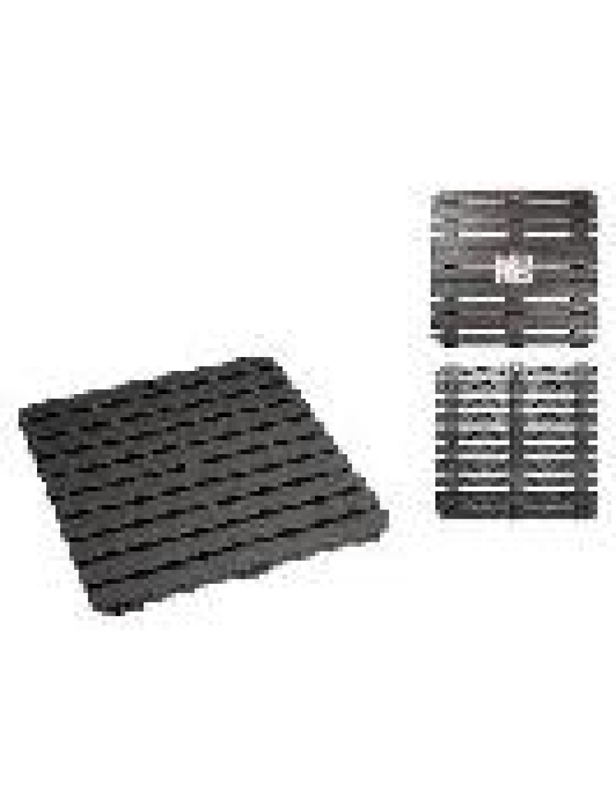 Platformă duș Tatay 55X55X3cm maro plastic