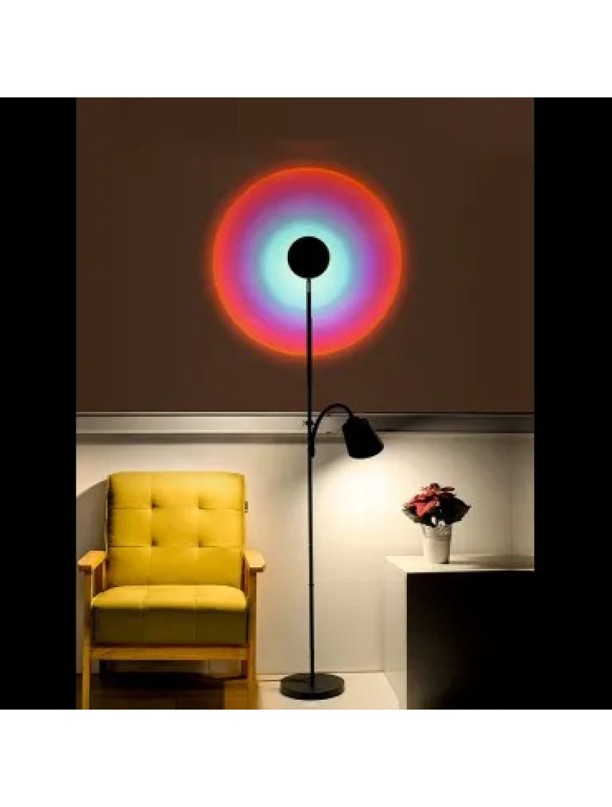 Lampadar SG-1068-F 15*15*160cm,Blue Purple LuminaLED