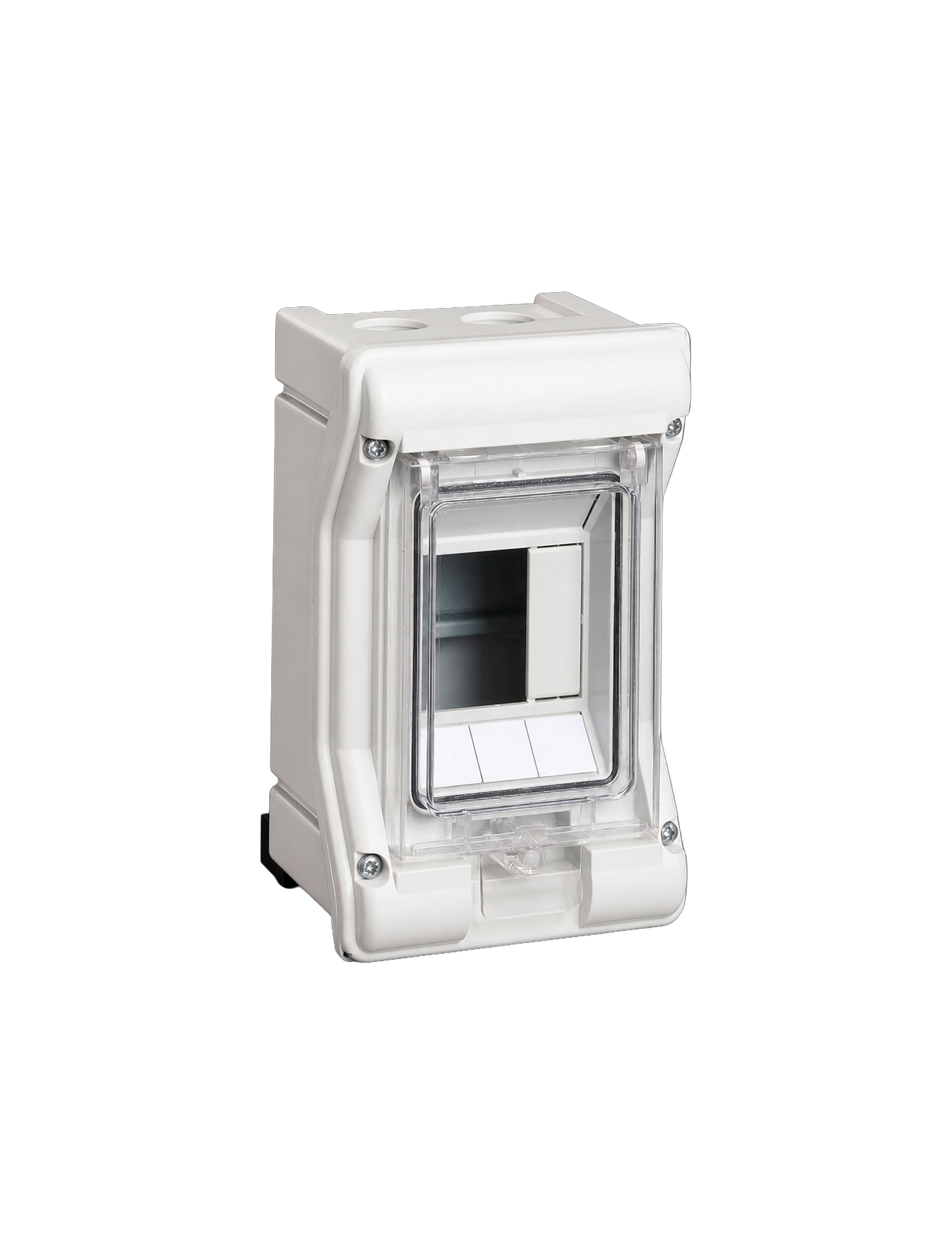 Minitablou VECTOR IP65 1x3M ușă transparentă VE103D