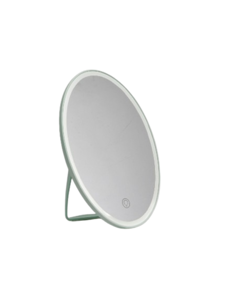 6010 Oglindă LED touch stepless dim,Green,18x24cm LuminaLED