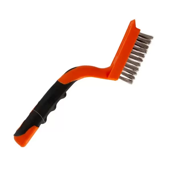 384041 Perie sârmă oțel 5 rânduri mâner bicomponent ondulat Profmet