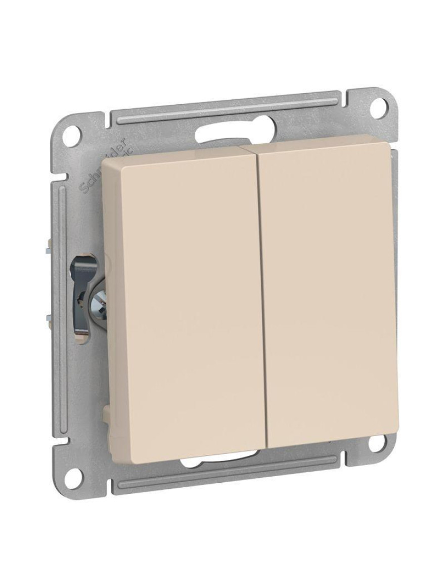 Întrerupător ATLAS 2cl cap-scară 10A 250V crem SCHNEIDER