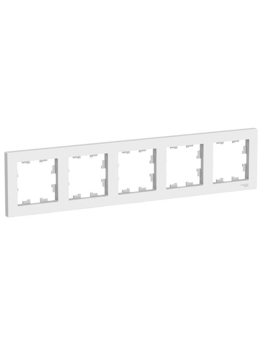 Ramă 5 loc albă (5buc) ATLAS SCHNEIDER
