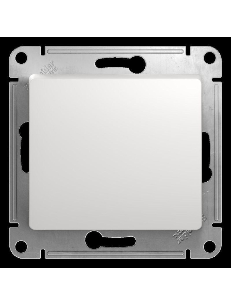 Întrerupător GLOSSA 1cl cap-scară 10A 250V alb (20buc) SCHNEIDER