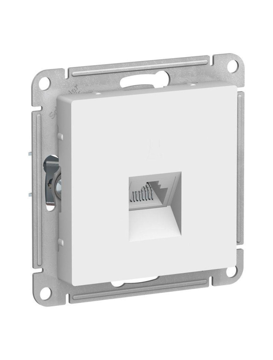 * Priză unitară 1XRJ45 cat.5E albă (10buc) ATLAS SCHNEIDER