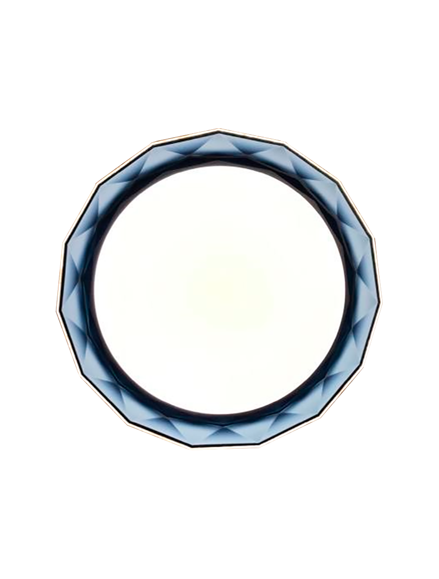 Lustră LED FS-066-X510 ,32W,3000K, Metal Acryl,Blue,D510*68 3