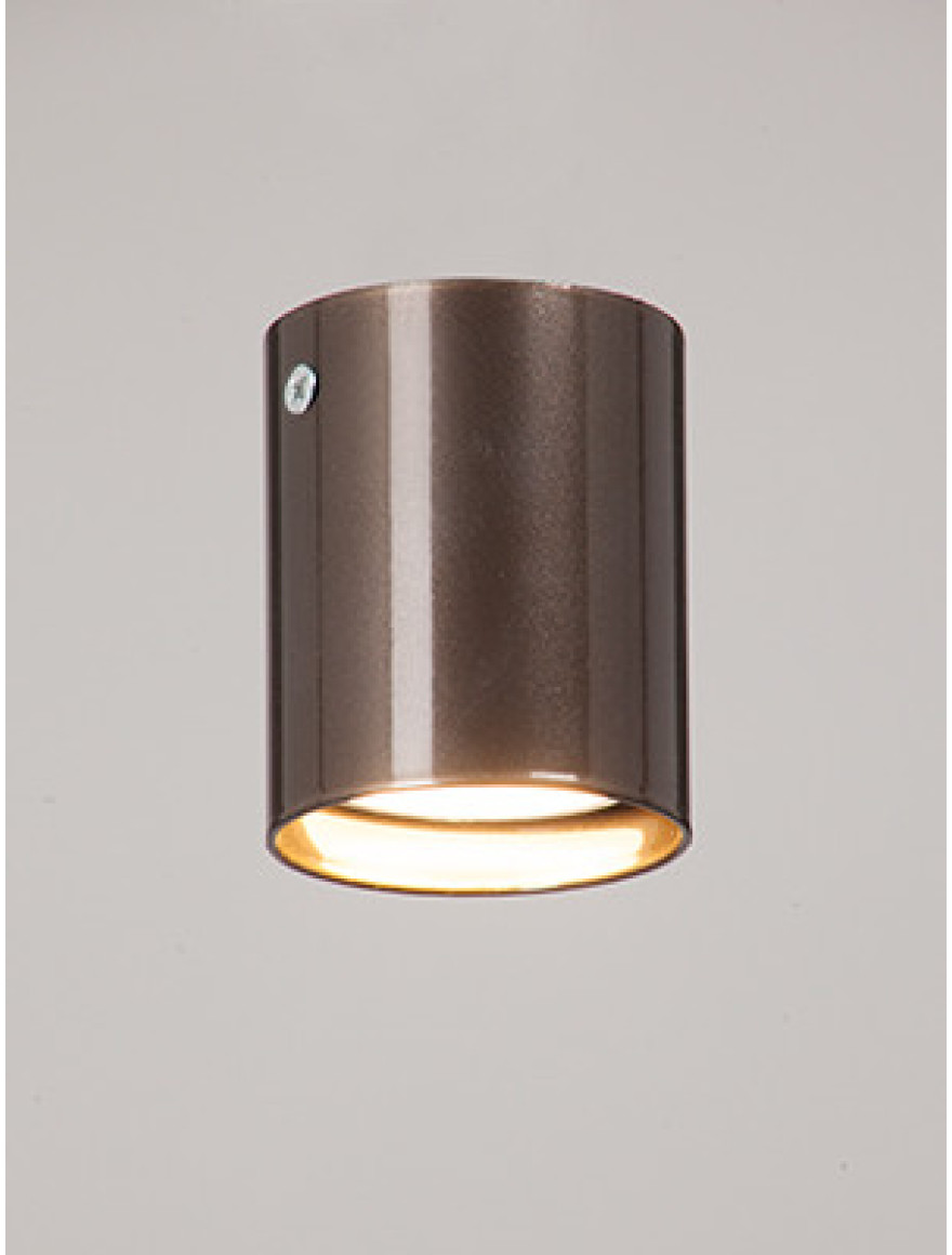 Spot aplicat V4639-7/1PLхGU10 max20W 7x6x6cm bronz Luminaled