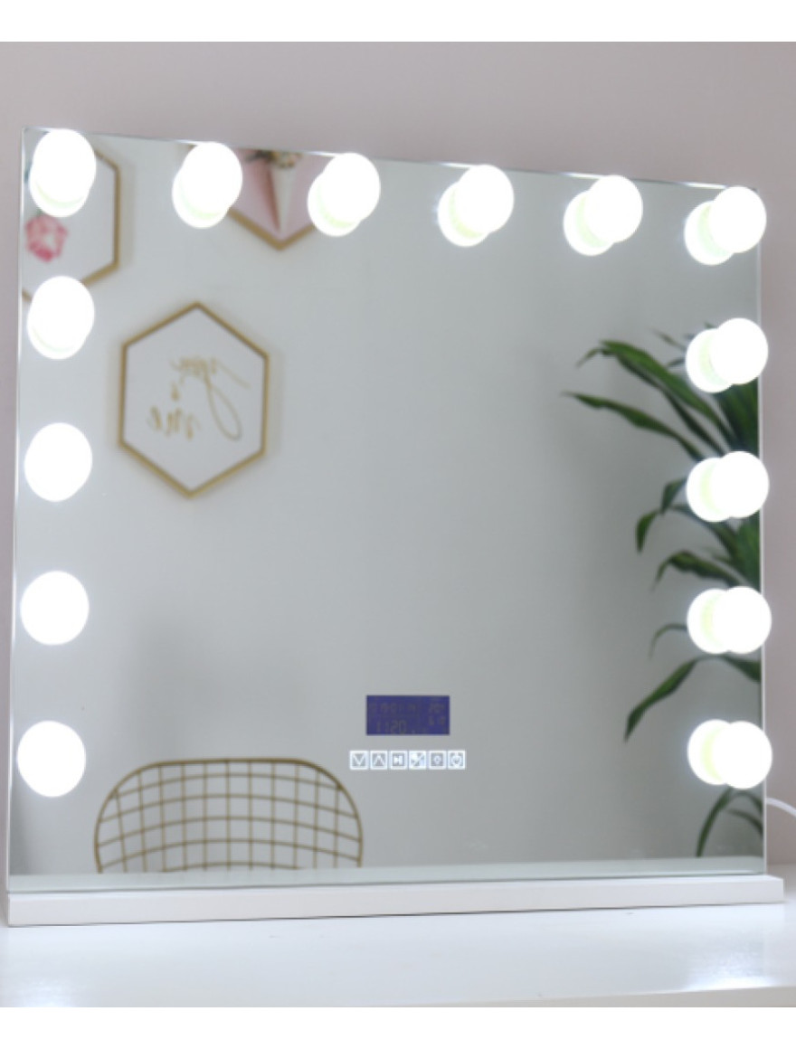 6006-8065 Oglindă LED swich control,WH,80x67x15cm LuminaLED