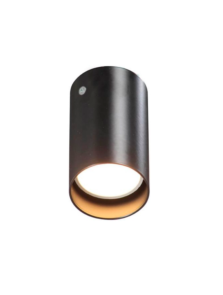 Spot aplicat V4639-1/1PLхGU10 max20W 7x6x6cm negru Luminaled