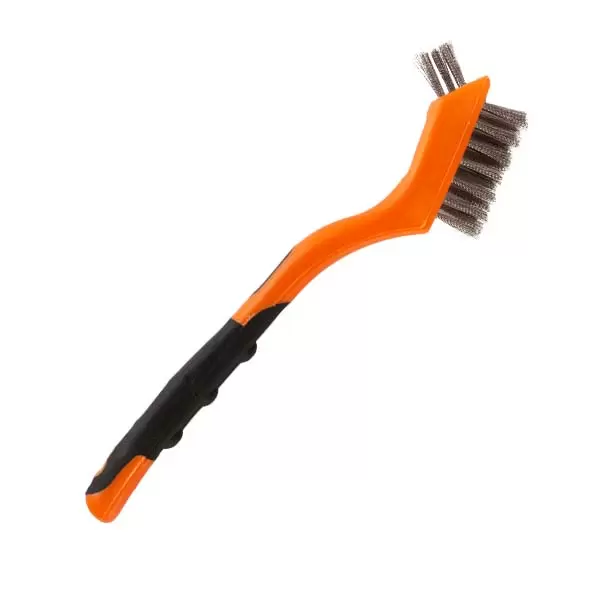 384021 Perie sârmă oțel 3 rânduri mâner bicomponent Profmet