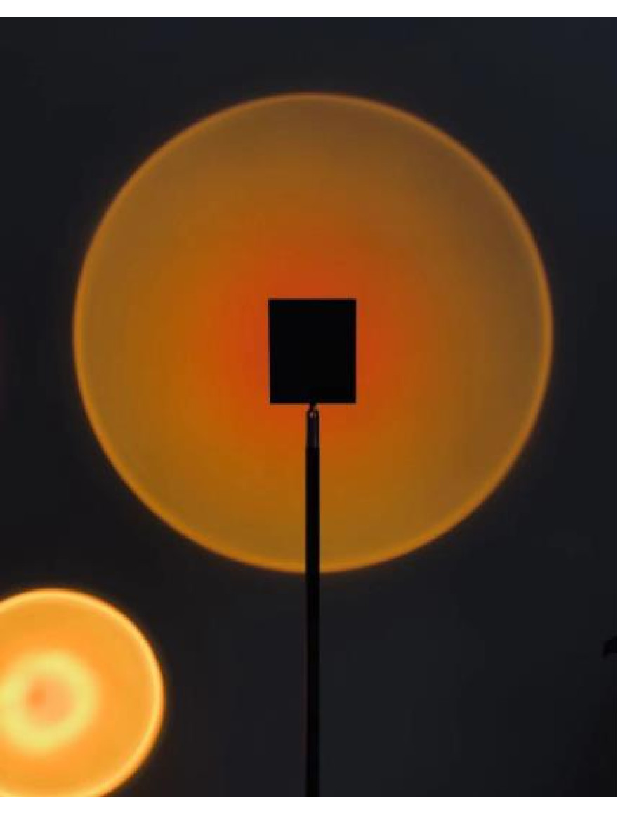 Lampadar SG-1068-F 15*15*160cm,Sunset Red LuminaLED