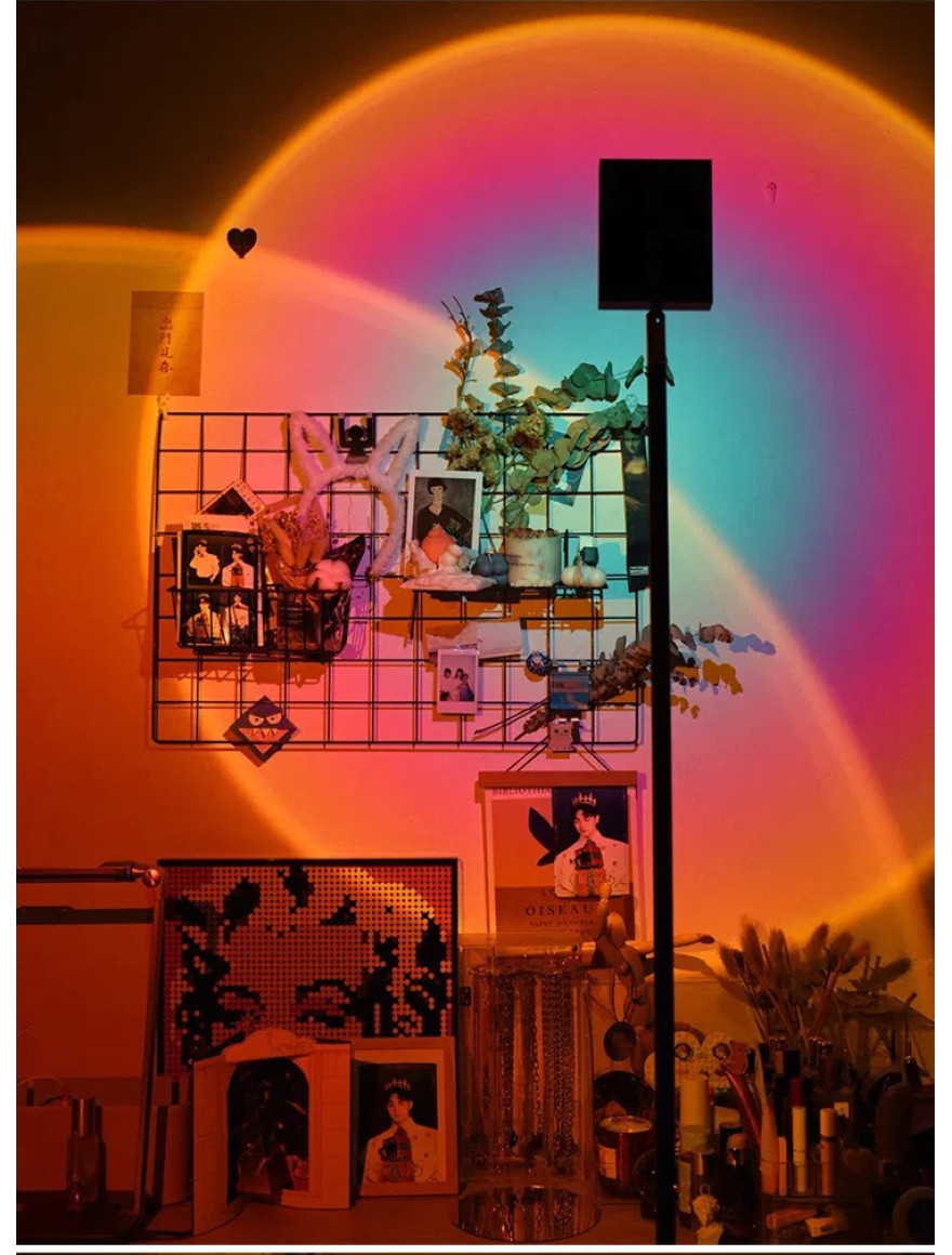 Lampadar SG-1068-G 15*15*180cm,Blue Purple LuminaLED