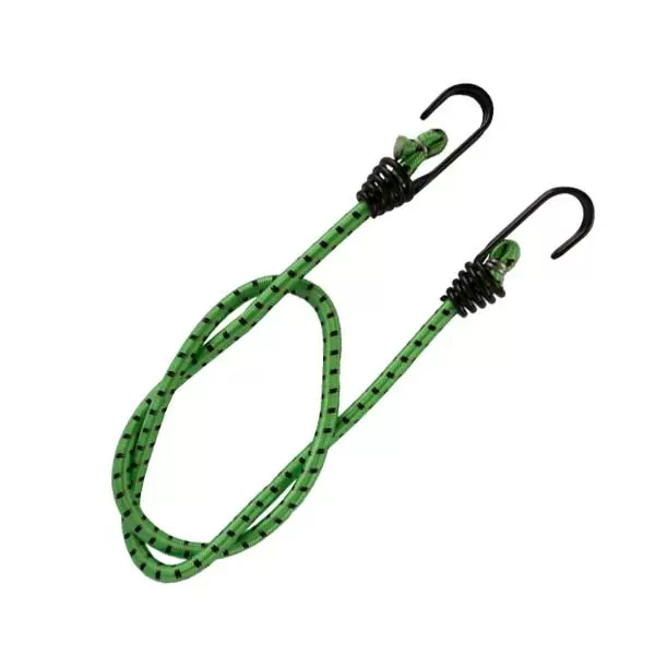 Coardă elastică pentru fixarea bagajelor cu cârlige întărite 80cm 2buc 563205