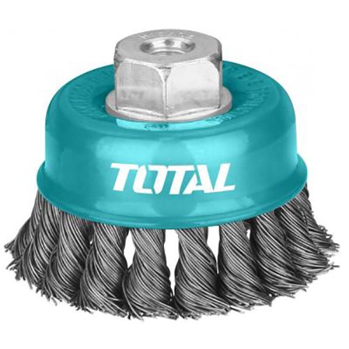Perie cupă șlefuit M14 D100mm sârmă impletită TAC32041 Total