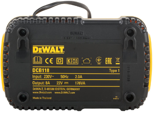 * Încărcător acumulator DeWALT DCB118 Li-Ion (18-54)V