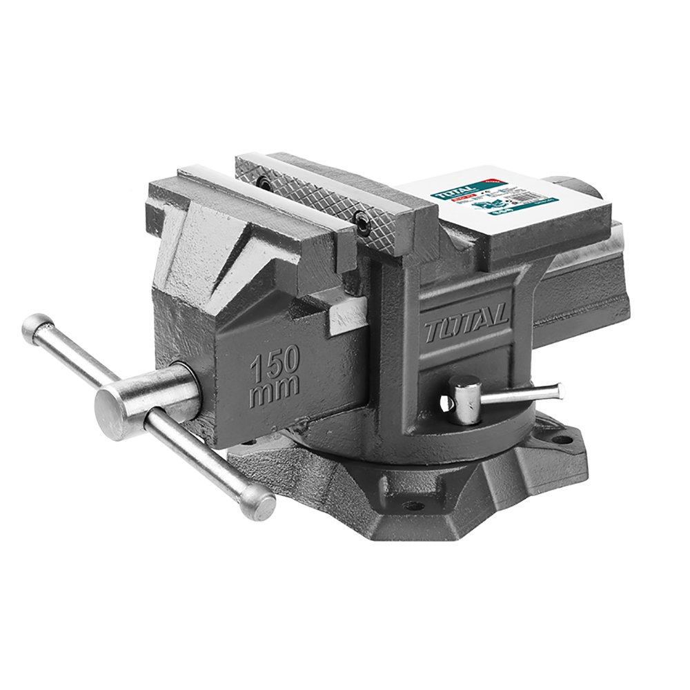 Menghină de banc 150mm rotabil cu nicovală THT6166 Total