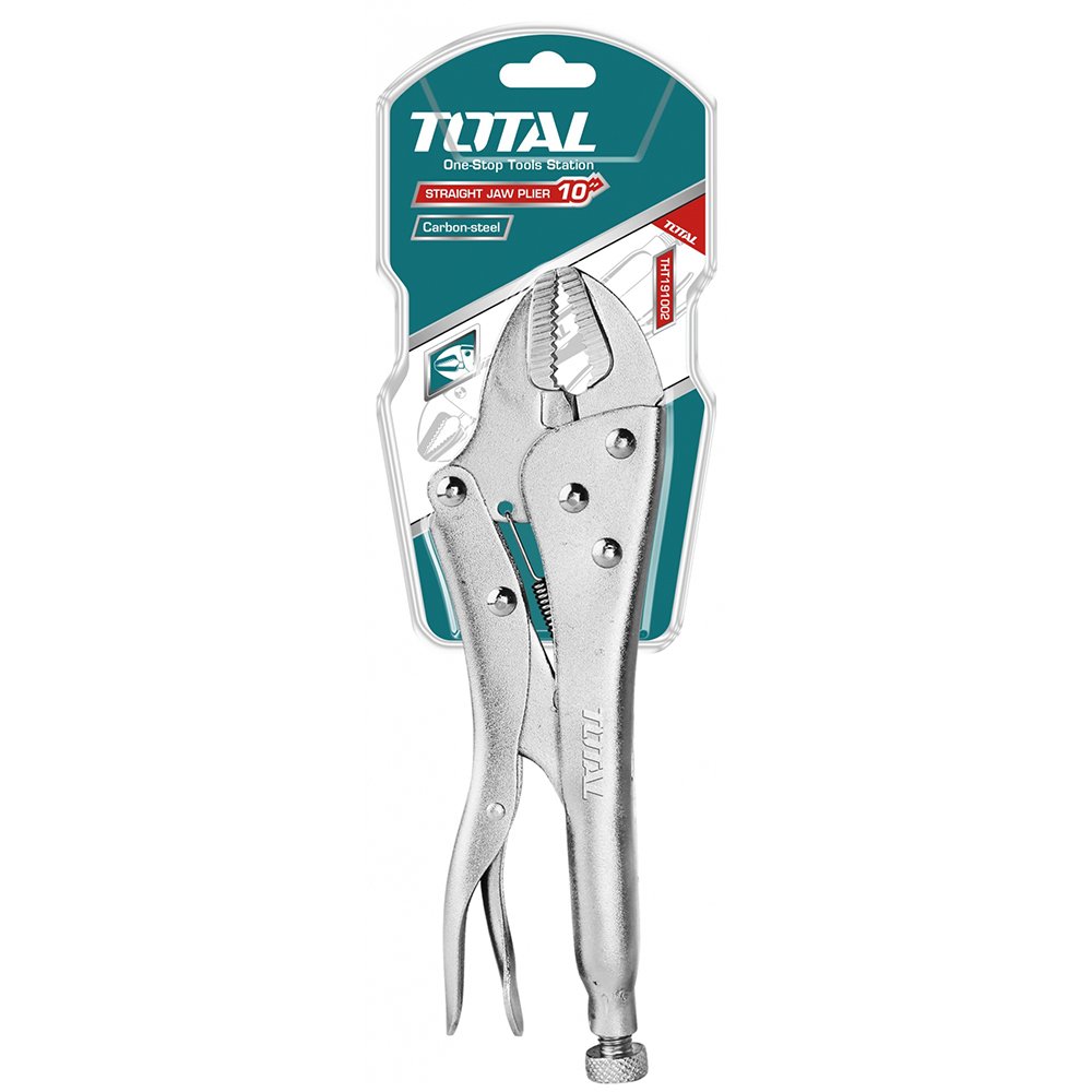 Клещи зажимные 250мм THT191002 Total