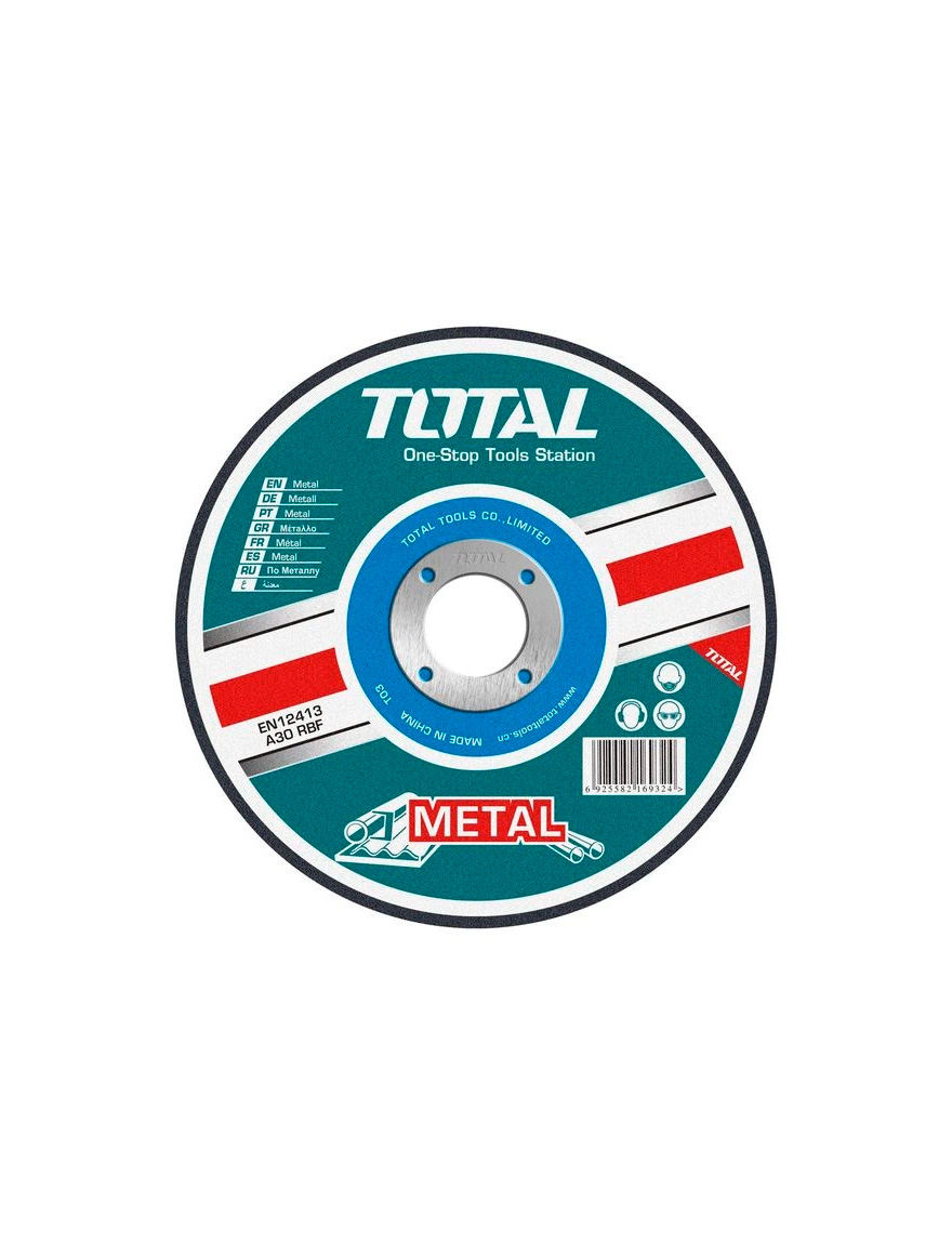 Disc șlefuit metal 180*6,0*22,23mm Total