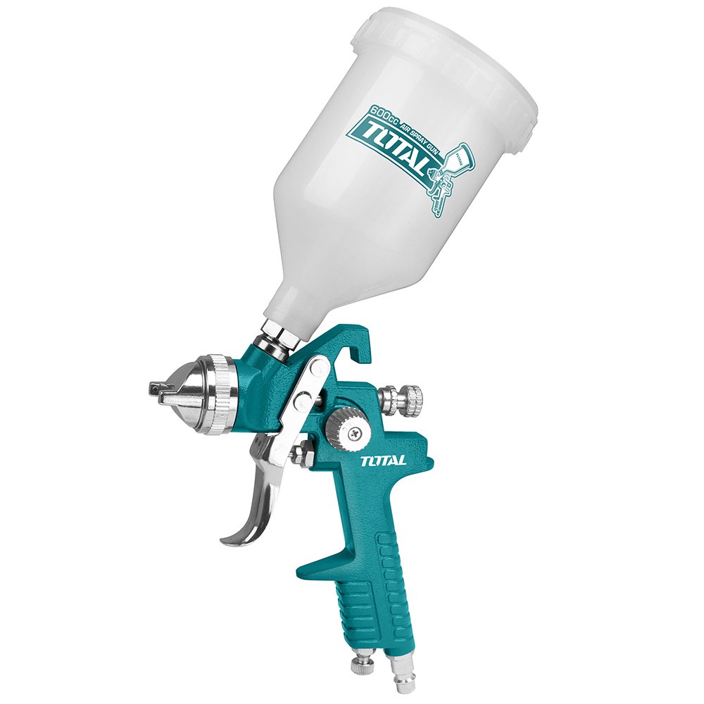 Pistol pneumatic pulverizare 1,4mm rezervor plastic 0,6L Total HVLP TAT10601