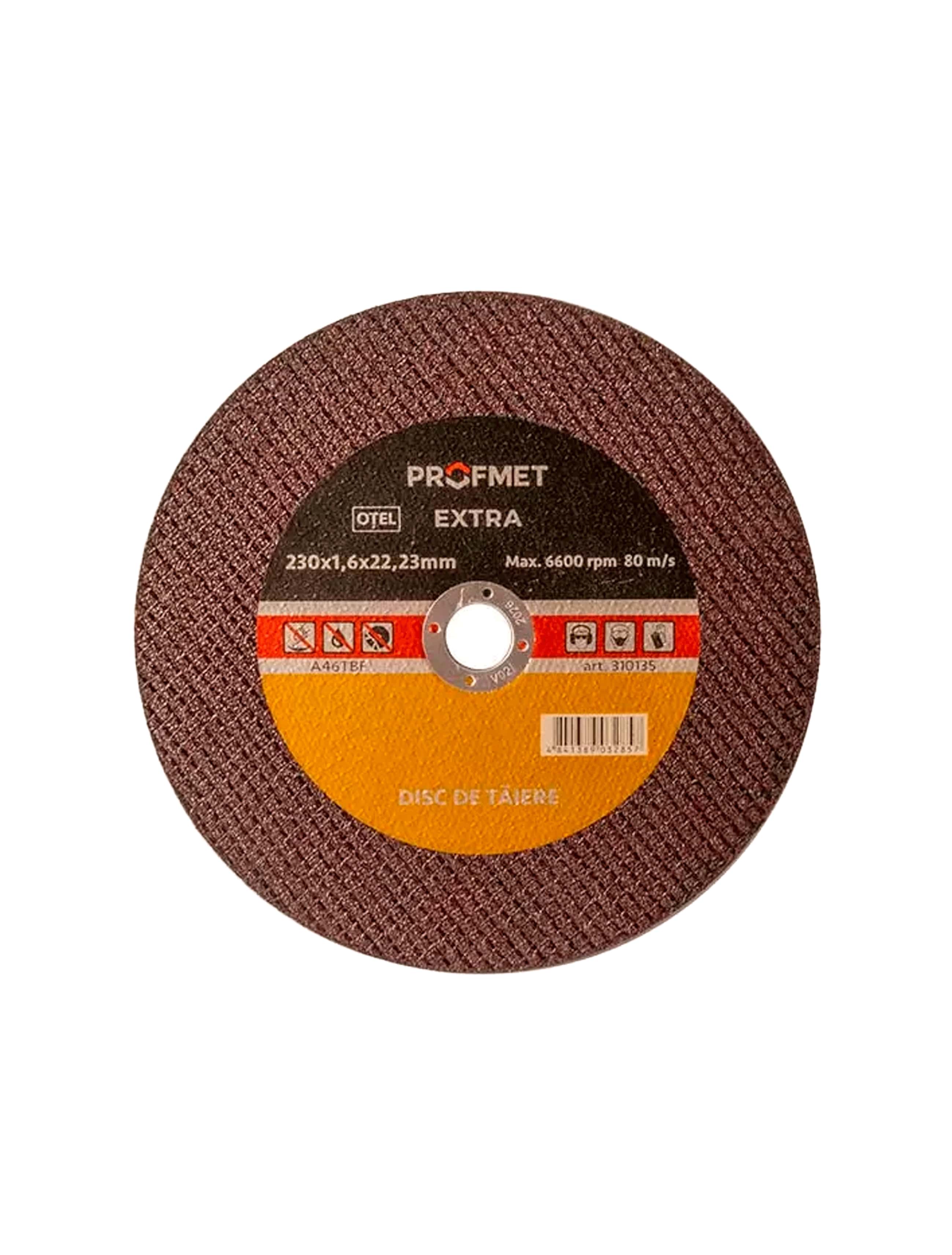 310120 Disc "EXTRA" 115x1,0x22,2mm p/u tăiat oțel LIDER