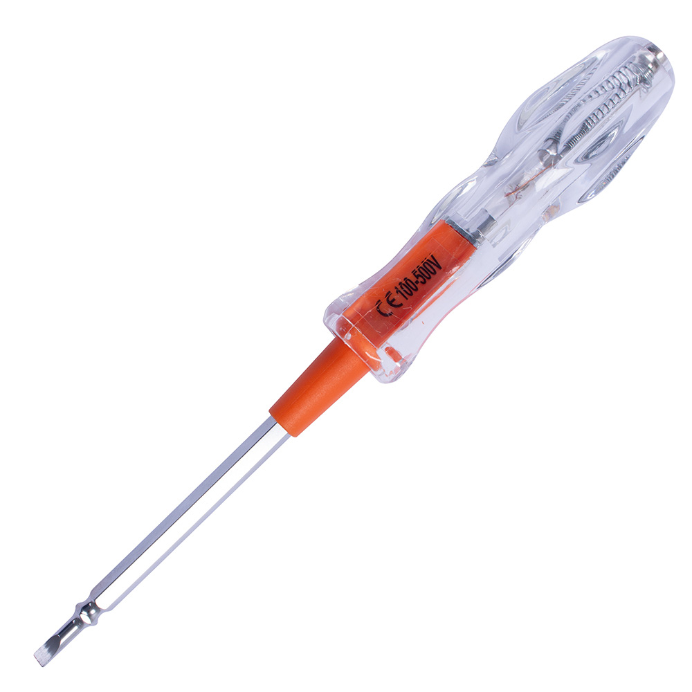 Indicator-șurubelniță e.tool.test07 190х4,5хрh1, cap drept+cruce, АС100-500V